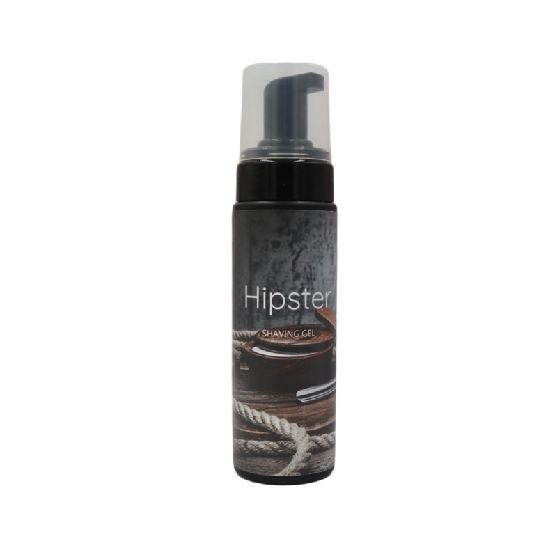 Hipster Shaving Gel 200ml - Vetiver, Cedarwood, Bergamot & Musk