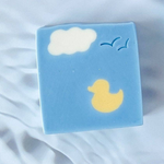 Handmade Artisan Soap - Playful Puddles - Banana & Pineapple