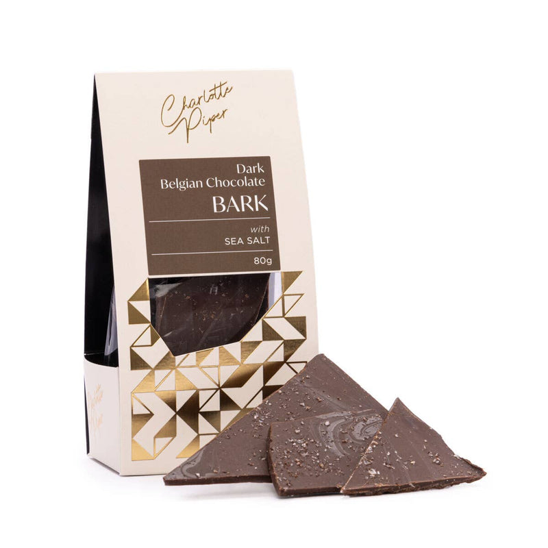 Dark Chocolate Bark with Sea Salt 80g