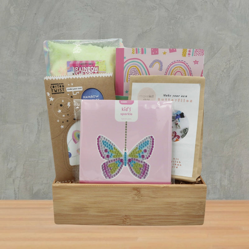 Rainbow Butterfly Gift Box