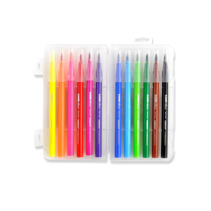 Brush Tip Markers 12 pack