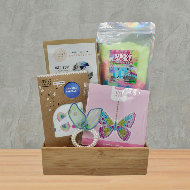 Rainbow Butterfly Gift Box