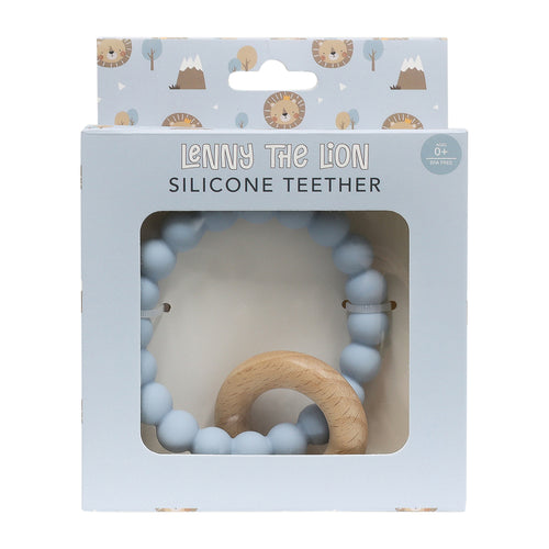 Silicone Teether - Blue