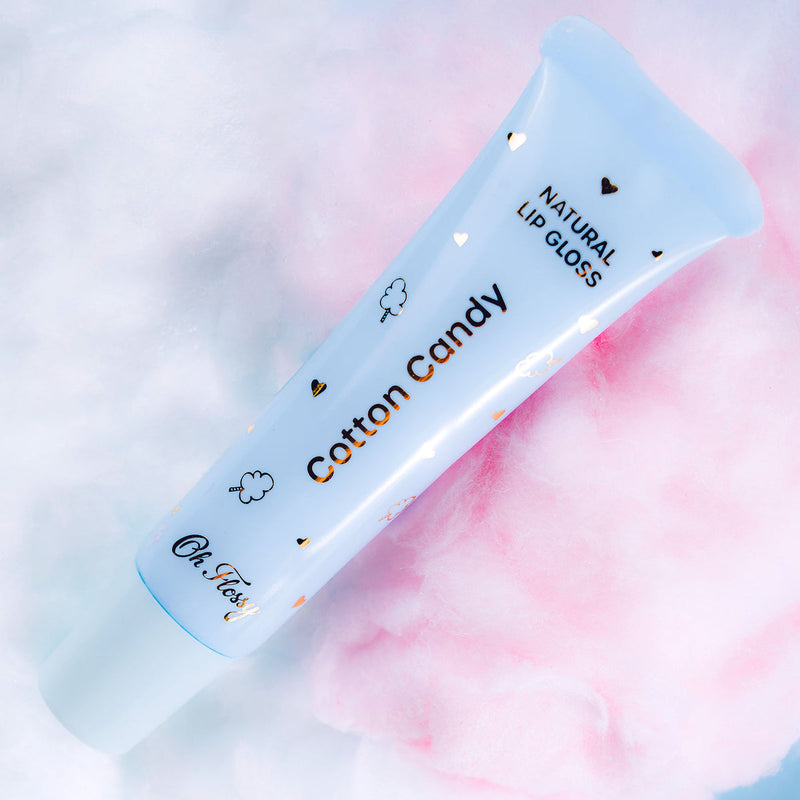 Natural Lip Gloss - Cotton Candy