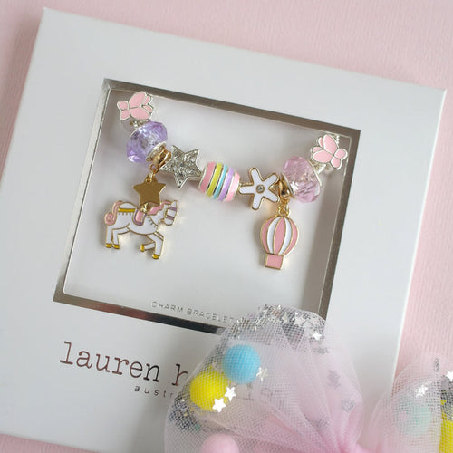 Charm Bracelet - Unicorn Carousel