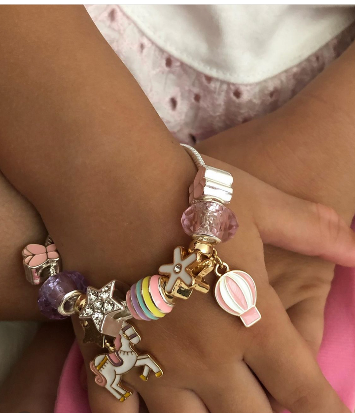 Charm Bracelet - Unicorn Carousel