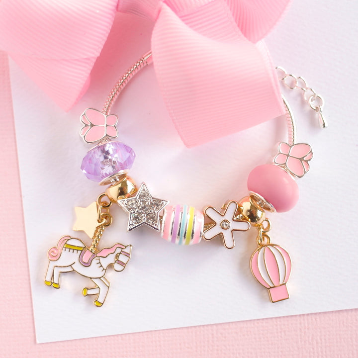 Charm Bracelet - Unicorn Carousel